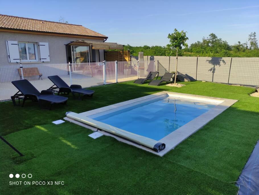 En Ardeche, Gite L'Odyssee Climatise Avec Sa Piscine Privee Et Chauffee Joyeuse Eksteriør billede