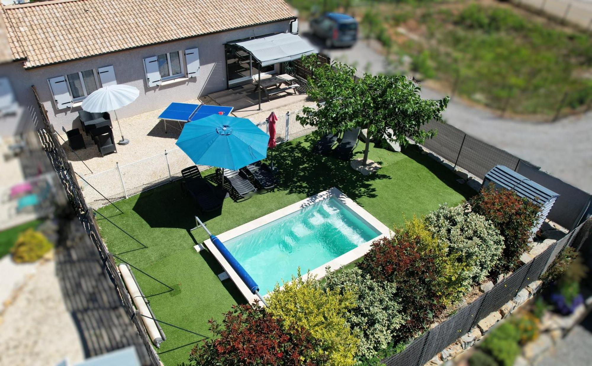 En Ardeche, Gite L'Odyssee Climatise Avec Sa Piscine Privee Et Chauffee Joyeuse Eksteriør billede