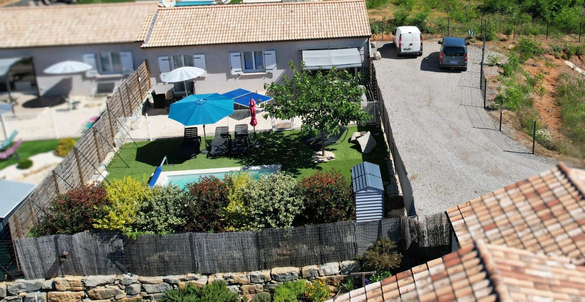 En Ardeche, Gite L'Odyssee Climatise Avec Sa Piscine Privee Et Chauffee Joyeuse Eksteriør billede